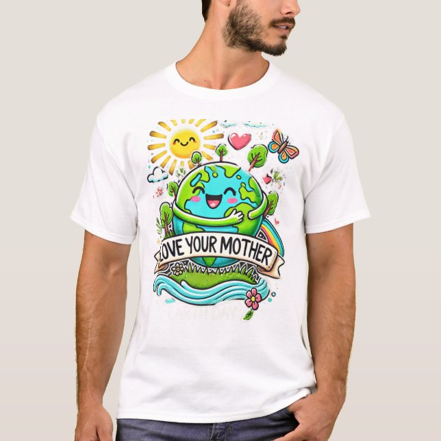 Camiseta Dia da Terra Todos os Dias (Frente)