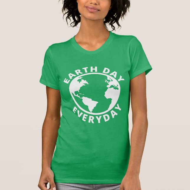 Camiseta Dia da Terra Todos os dias - Dia da Terra 2022 (Frente)