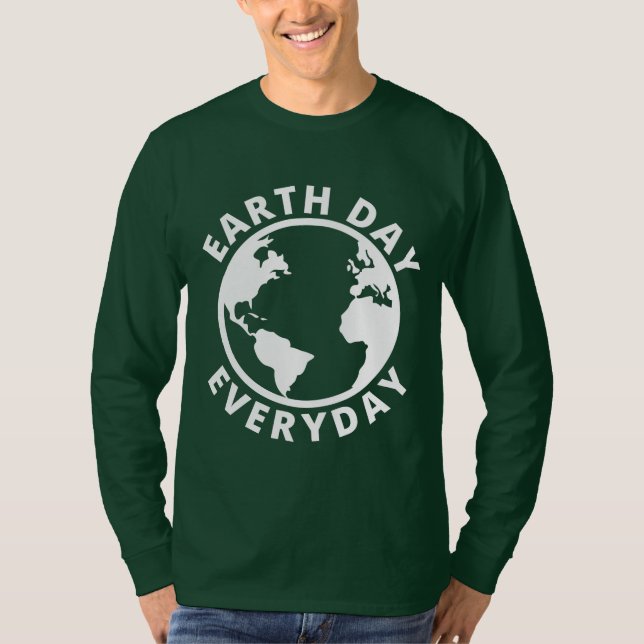 Camiseta Dia da Terra Todos os dias - Dia da Terra 2022 (Frente)