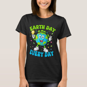 Camiseta Dia da Terra todos os dias divertido Terra 2026 pr