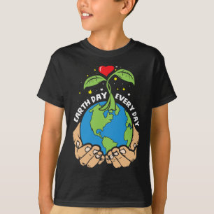 Camiseta Dia da Terra Todos Os Dias - Greve Climática E Mei