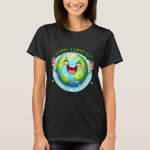 Camiseta Dia da Terra Todos Os Dias Retrô Homens Homens Mul