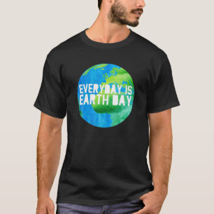 Camiseta Dia da Terra Todos Os Dias Salvem O Planeta Mundia