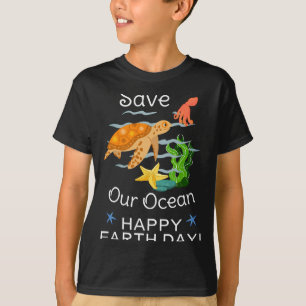 Camiseta Dia da Terra Todos os Dias Vá Verde Salve Nossa Ca