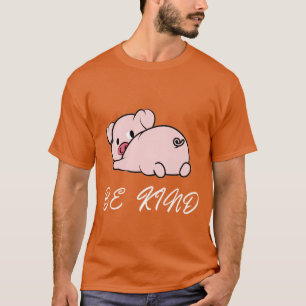 Camiseta Dia da união é um porco engraçado
