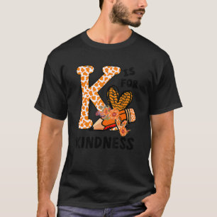 Camiseta Dia da Unidade da Bondade Laranja Sem Professores