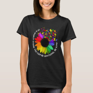 Camiseta Dia da Unidade Em Um Mundo Onde Você Pode Ser Qua