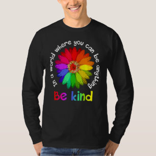 Camiseta Dia da Unidade Em Um Mundo Onde Você Pode Ser Qual