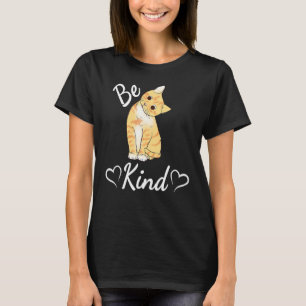 Camiseta Dia da Unidade Gato Laranja Anti Bullying Seja Gen