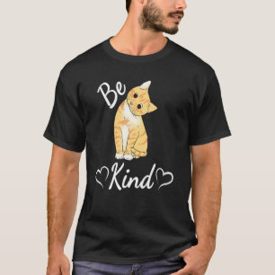 Camiseta Dia da Unidade Gato Laranja Anti Bullying Seja Gen