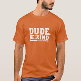 Camiseta Dia da Unidade Laranja Contra o Bullying Cara Seja