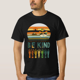 Camiseta Dia da Unidade Laranja Seja Gentil Coração de Leop