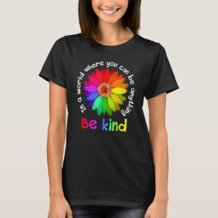 Camiseta Dia Da Unidade Num Mundo Onde Você Pode Ser Qualqu
