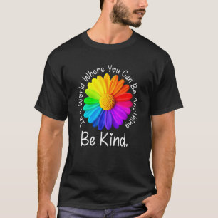 Camiseta Dia Da Unidade Num Mundo Onde Você Pode Ser Qualqu