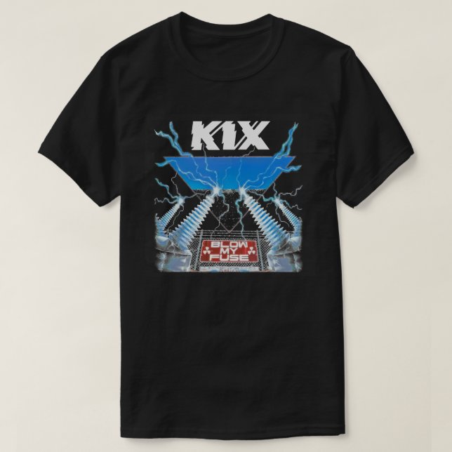Camiseta Dia Dão Kix Explode Os Meus Novos Presentes Legal (Frente do Design)