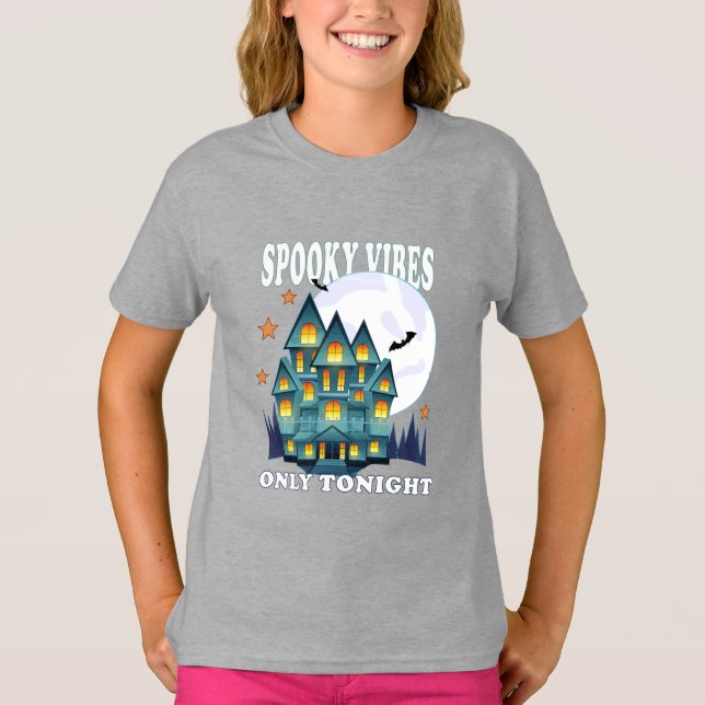 Camiseta Dia das Bruxas (Frente)