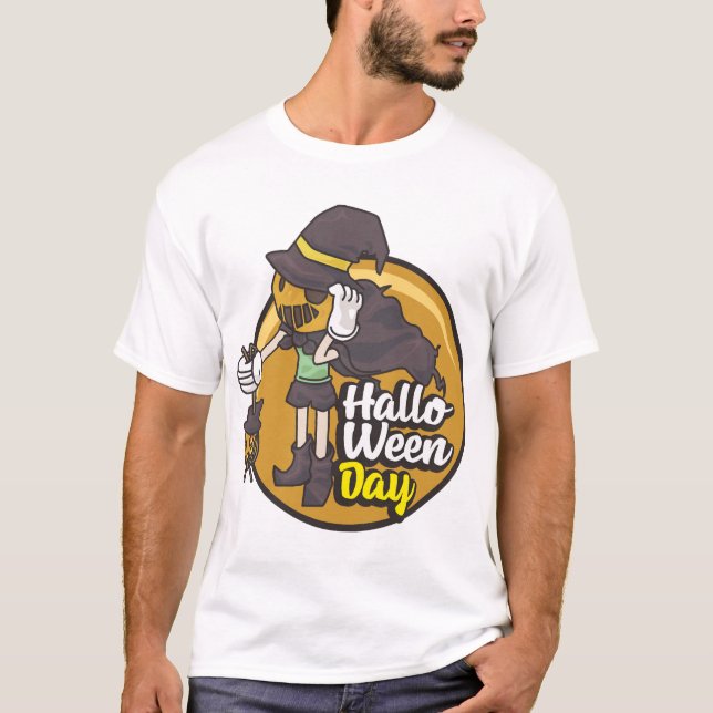 Camiseta dia das bruxas (Frente)