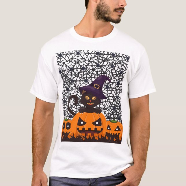 Camiseta Dia das Bruxas! 🎃 👻 (Frente)
