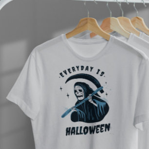 Camiseta Dia das Bruxas da Morte de Grim Reaper  
