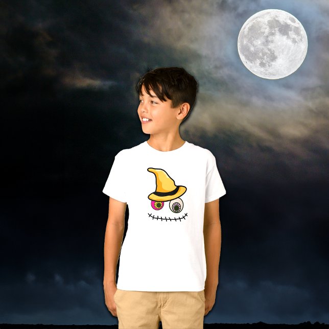 Camiseta Dia das Bruxas de Face Spooktacular (Criador carregado)
