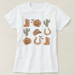 Camiseta Dia das Bruxas do Boot Boot do País Ocidental