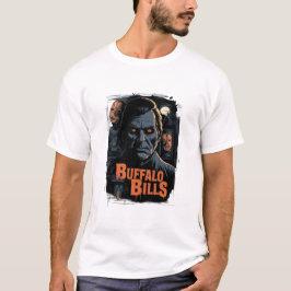 Camiseta dia das bruxas do buffalo bills