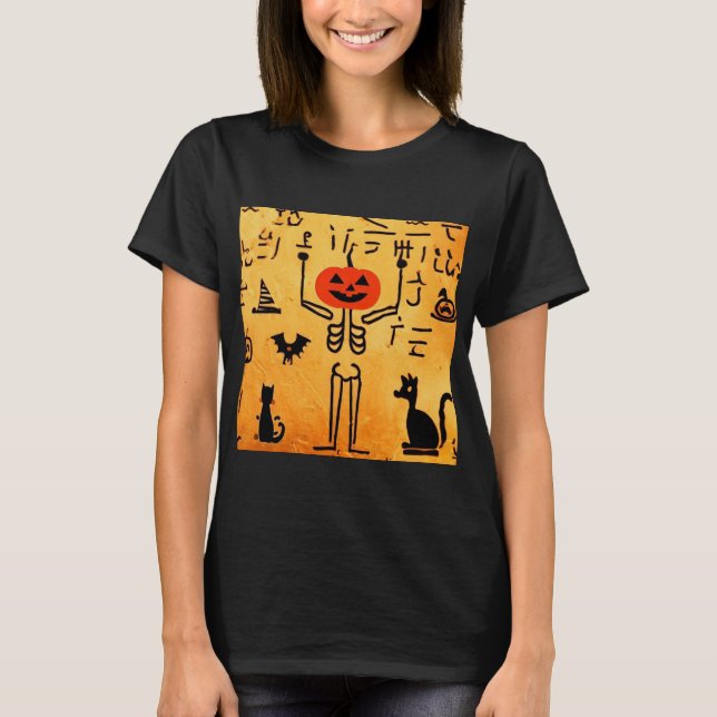 Camiseta Dia das Bruxas do Egito 4 (Frente)