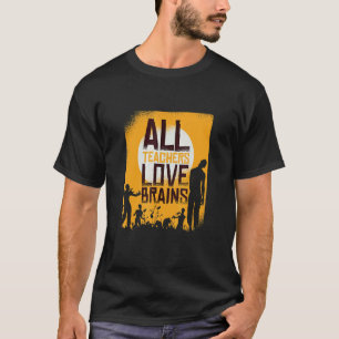 Camiseta Dia das Bruxas I Professor Zumbi Escola Educador S