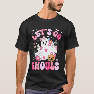 Camiseta Dia das Bruxas Vamos Lá Espíritos Fantasma Traje R