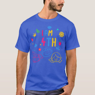 Camiseta Dia das Crianças do Aniversário de criança 4º ano