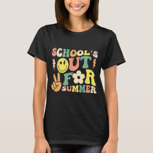 Camiseta Dia das Escolas de Groovy Fora para o Ensino de Ve
