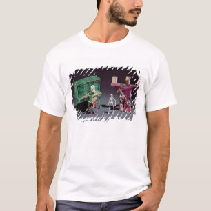 Camiseta Dia das figuras do morto como músicos