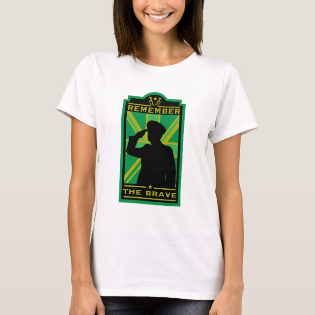 Camiseta Dia das Forças Armadas Britânicas (Frente)