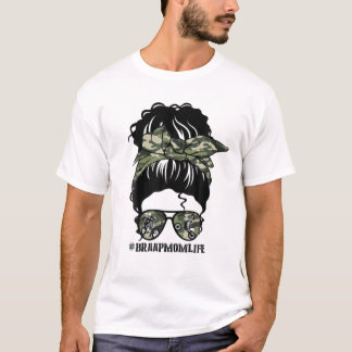 Camiseta Dia Das Mães, Braap De Arma Mamãe A Mulher Da Camo