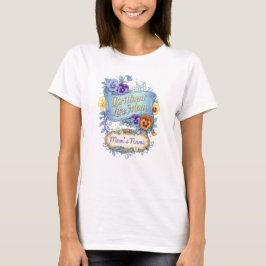 Camiseta Dia das mães - Brilhante como a mamãe