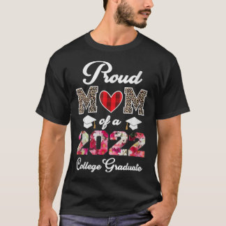 Camiseta Dia das Mães da Leoparda Orgulhosa Mãe de um Unive