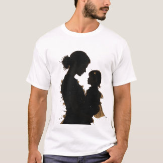 Camiseta Dia das Mães, desenho especial para todos