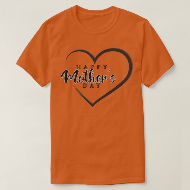 Camiseta Dia das Mães Felizes Mamãe Personalizou Mamãe Da (Frente do Design)