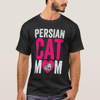Camiseta Dia das Mães Gata Mamãe Gata  Mãe Peluda Gata Pers