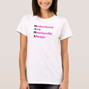 Camiseta Dia das Mães Mamãe Feminista Maternidade & Matriar