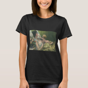 Camiseta Dia das Mães Vintage, Mãe Vitoriana com Bebê