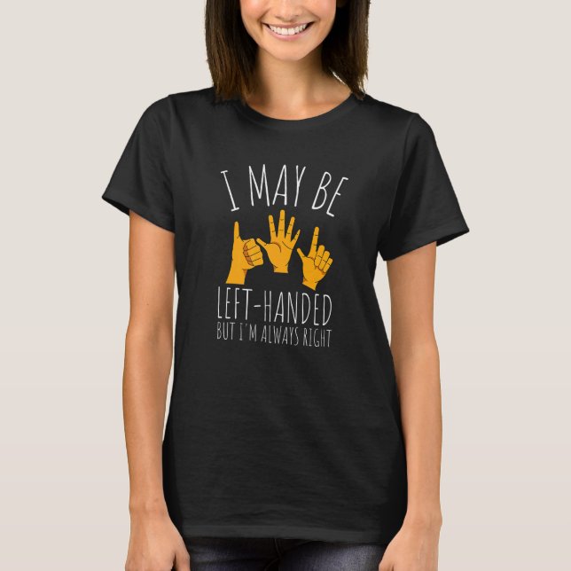 Camiseta Dia das Mãos à Esquerda e da Esquerda Nacional (Frente)
