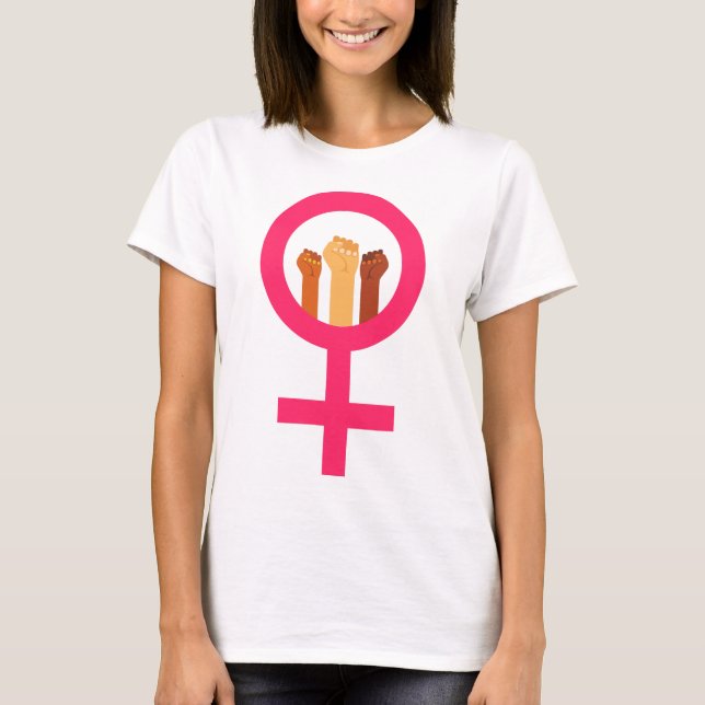 Camiseta Dia das mulheres 8 de março (Frente)