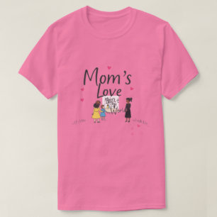 Camiseta Dia das Mulheres do Amor da Mamãe