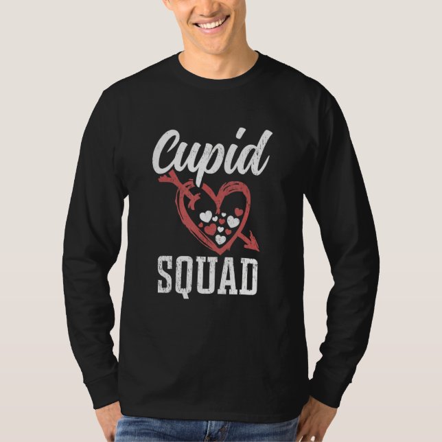 Camiseta Dia das Velentinas em Quadrado Cupido (Frente)