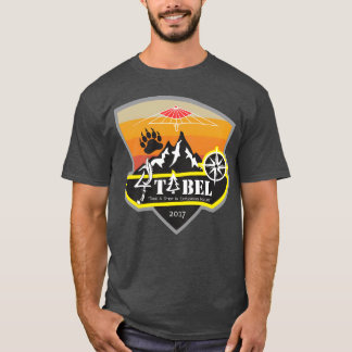 Camiseta Dia de acampamento retrô