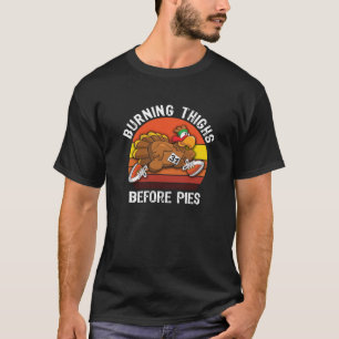 Camiseta Dia de Ação de Graças, 5 K Maratona Turquia Trot R