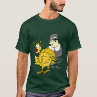 Camiseta Dia de Ação de Graças da Turquia