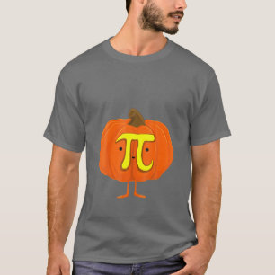 Camiseta Dia de Ação de Graças de Halloween Pumpkin Pi Math