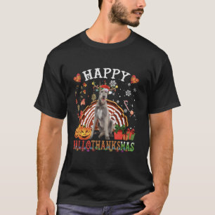 Camiseta Dia de Ação de Graças de Halloween Wolfhound X